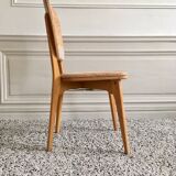 Restored vintage monoblock chair
