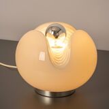 Glass Table Lamp by Koch & Lowy for Peill & Putzler, Germany, 1970s