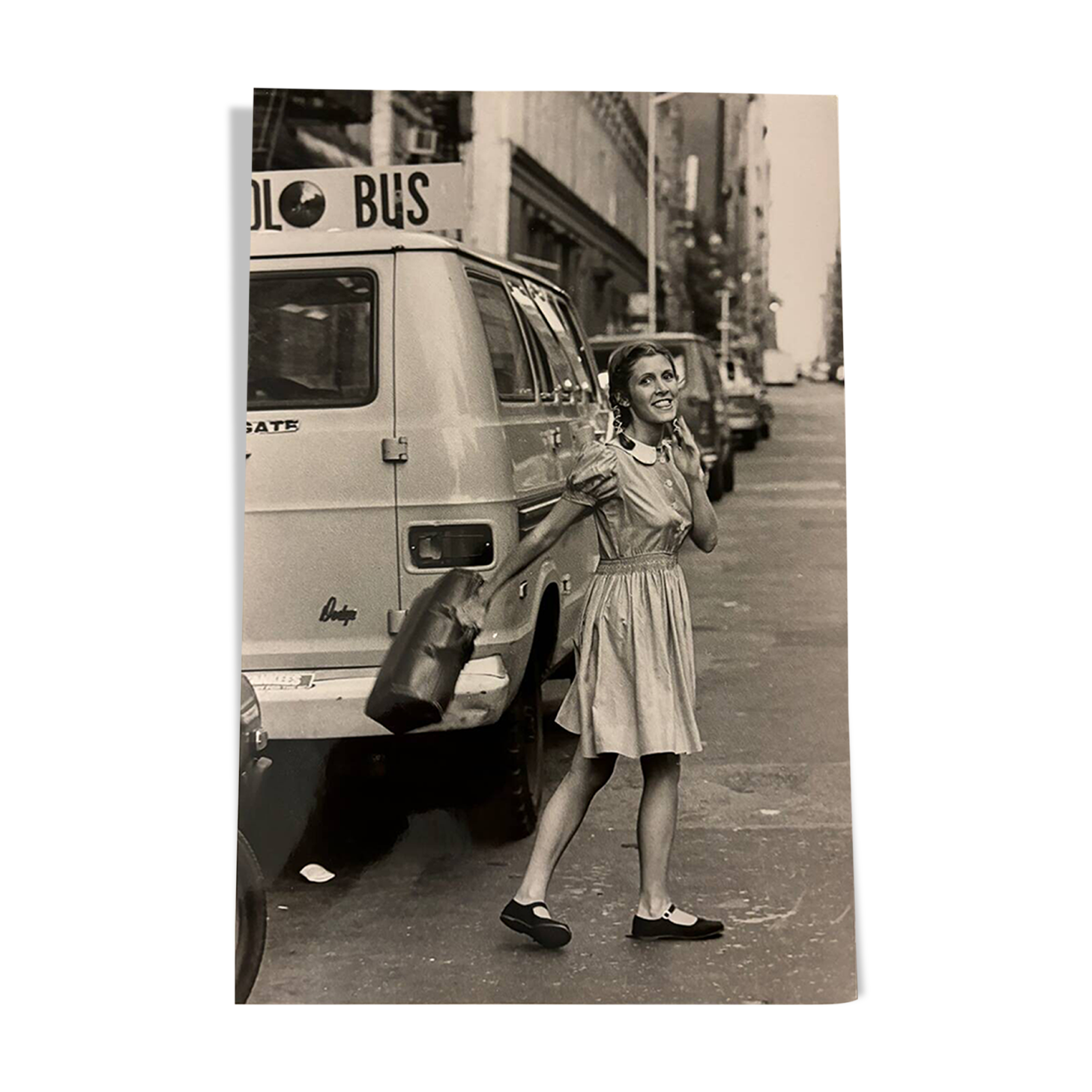 Original Carrie Fischer (Star Wars) film photo from 1980