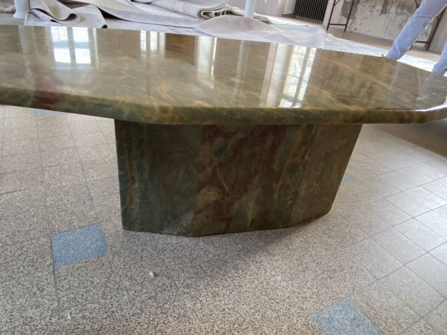 Marble coffee table, 1970s