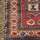 Antique Caucasian Karabakh carpet in 100% wool, late 19th century.