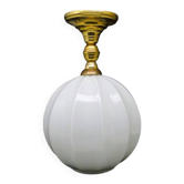 Art Deco pendant lamp, Poland, 1950s