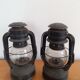 Duo of royalux old storm lamps