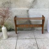 Vintage wall coat rack
