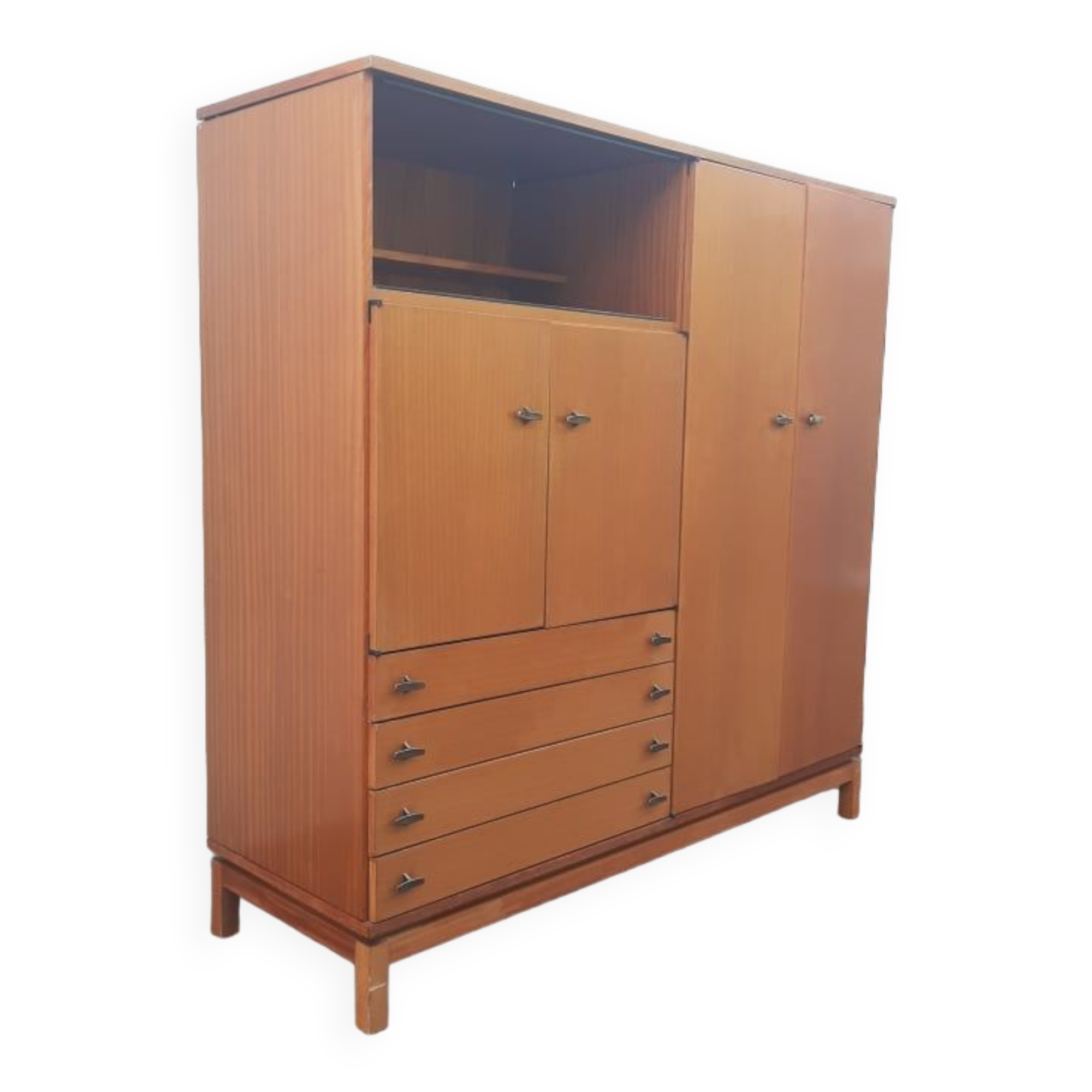 Marcel Gascoin teak cabinet
