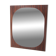 Miroir scandinave en palissandre, Glas & Trä, Suède, 1960