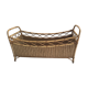 Lit bébé rotin