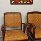 Pair of colonial style armchairs