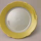 Round serving dish "K&G Lunéville Badonviller" Daffodil model