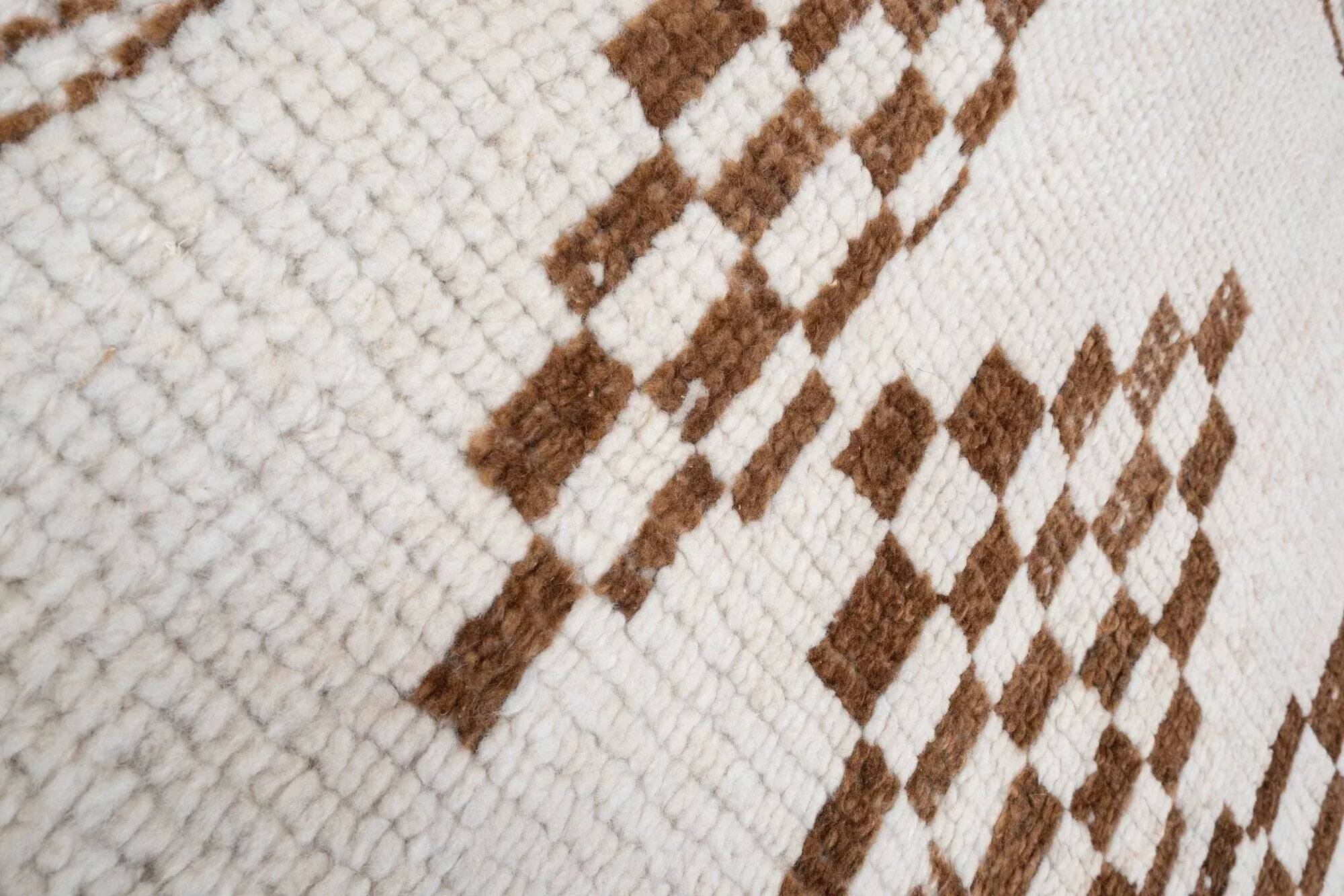 Vintage Turkish hallway rug 83x338 cm