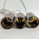 Copper / glas pendants, Nanny Stiil , danmark Set of three , 70s image