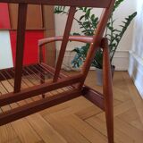 Vintage "Paper Knife" bench and armchair set by Kai Kristiansen