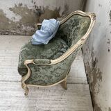 Louis XV shepherdess armchair