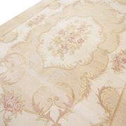 Tapis de laine chinoise orientale de crème fait main 124x182cm