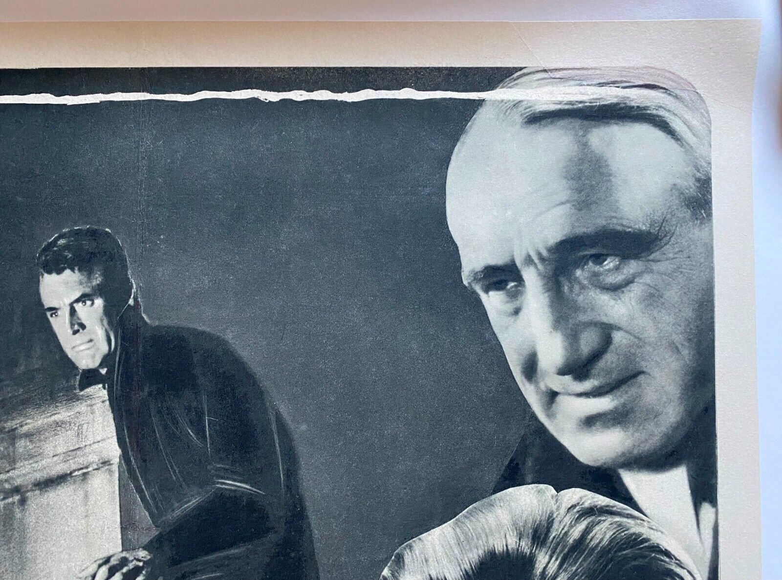 Original movie poster "La Main au Collet" Alfred Hitchcock, Grace Kelly 60x80cm 1955