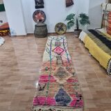 Handmade berber hallway rug