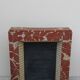 Wooden fireplace imitation marble 1900