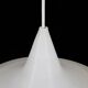 Lampe suspendue Rotaflex / Attribuée à John et Sylvia Reid / Teck / Design moderne du milieu du siècle / Années 1960