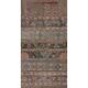 Vintage Turkish hallway rug 76x1 cm