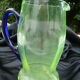 Old uraline blown glass pitcher late nineteenth