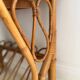 vintage rattan bedside table