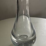 Vintage Crystal Bulb Vase