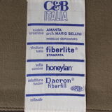 "Pair Bellini leather chairs"