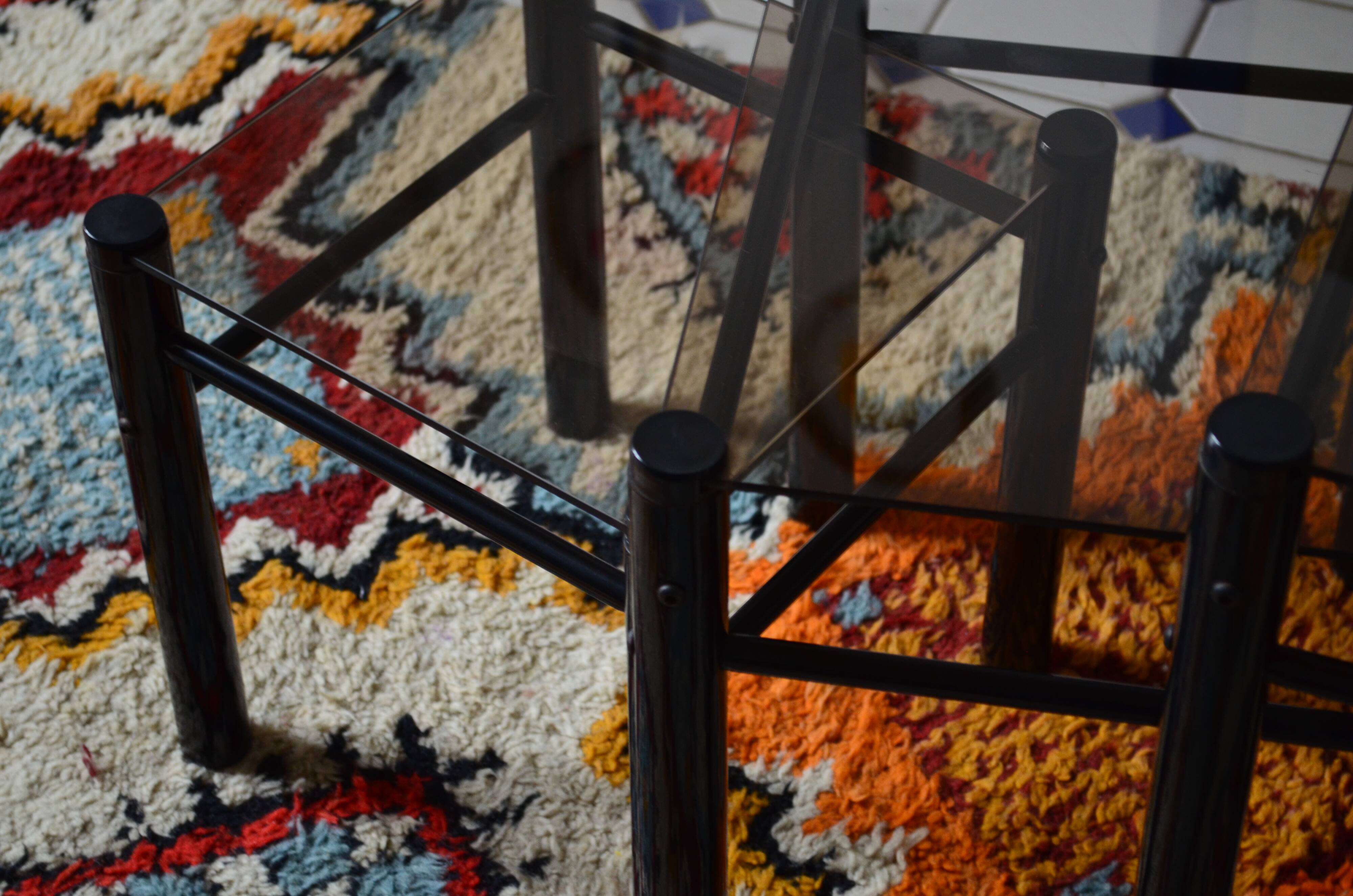 Trio of nesting tables