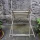 Vintage garden folding chairs