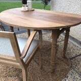 Table de ferme ovale
