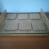 PLEXIGLASS TRAY AND 6 COASTERS YEAR 70