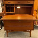 Danish teak secretary desk, 1960