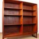 Large Scandinavian teak shelving unit with 6 adjustable shelves by Borge Mogensen