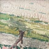 Original watercolor by Ray Perraud, 1933.