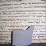 Art Deco chair with otoman