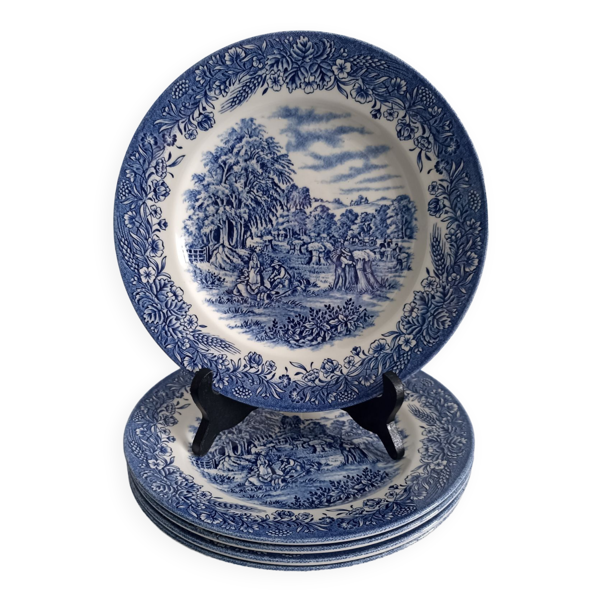 Churchill England flat plates