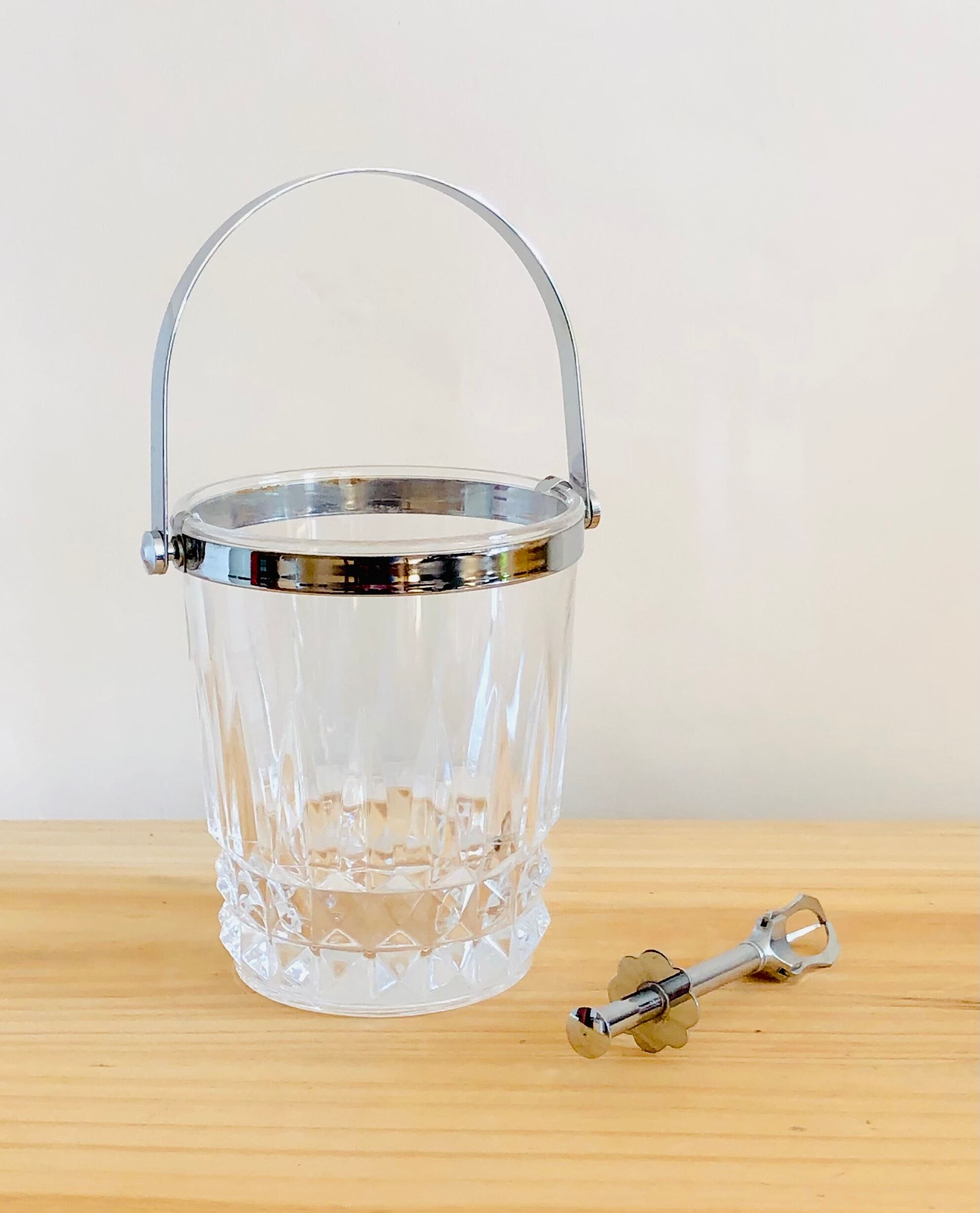 Vintage ice bucket Cristal d'Arques