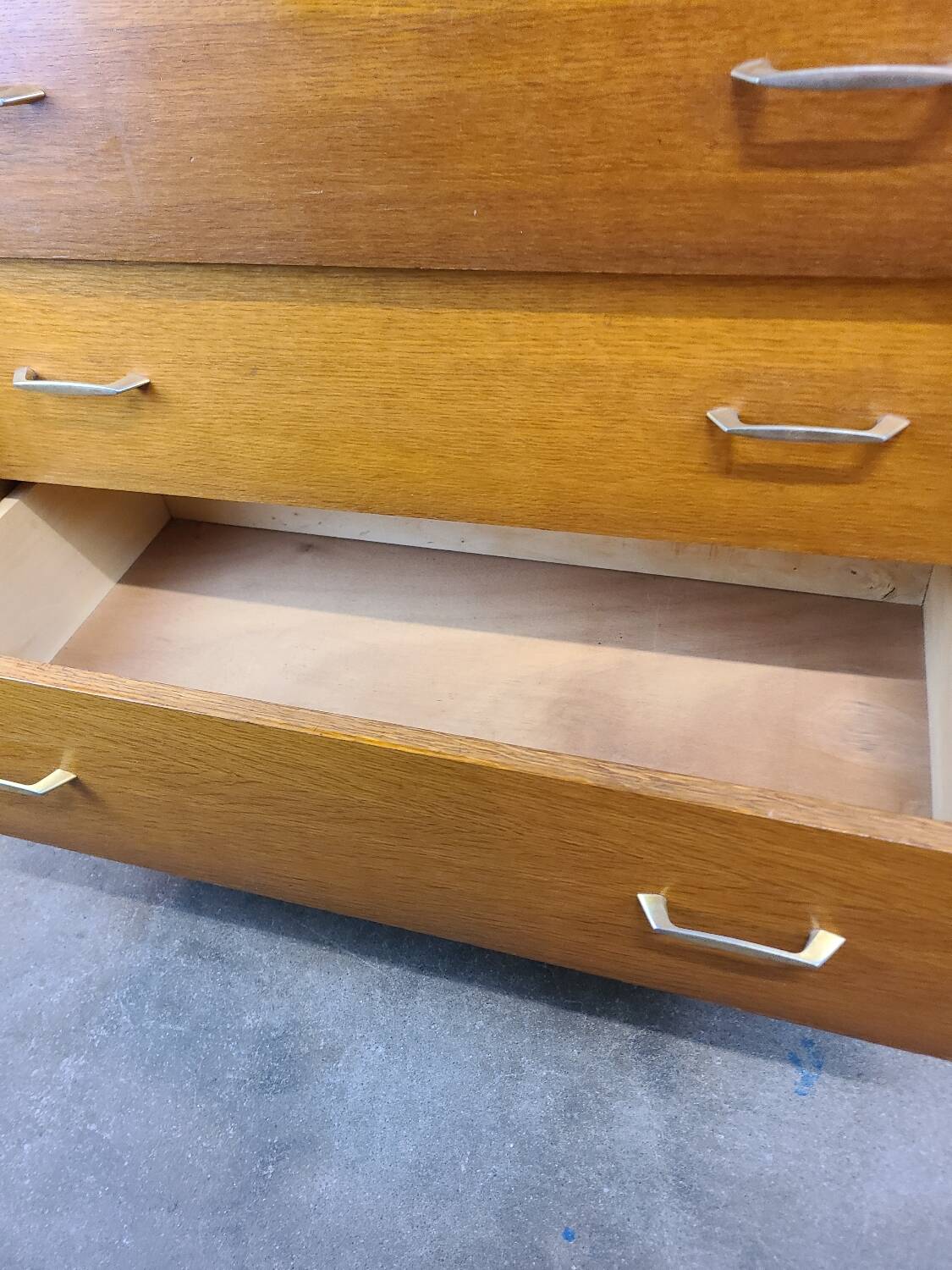 Vintage Scandinavian style chest of drawers. 60s