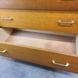 Vintage Scandinavian style chest of drawers. 60s