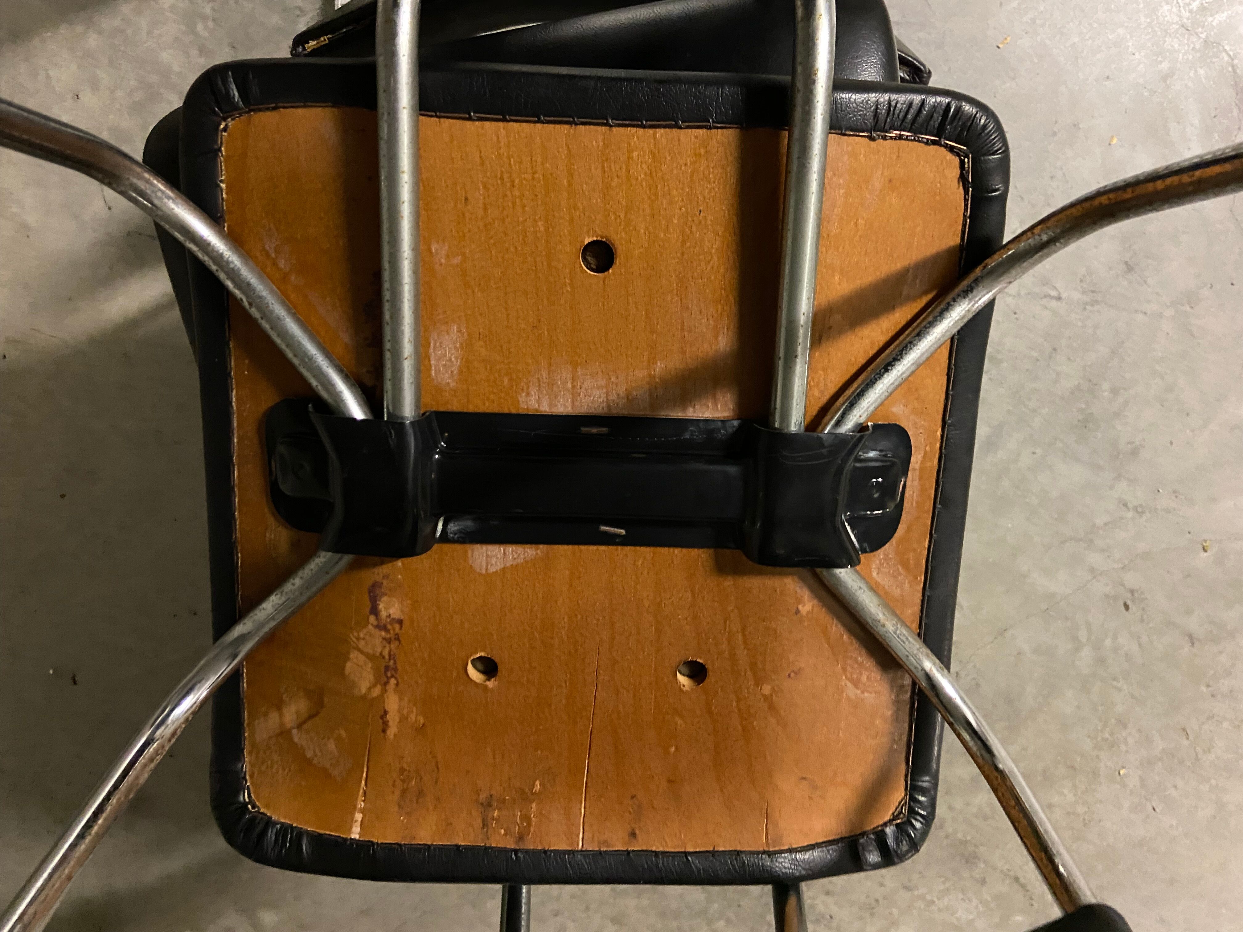 Pair of factory chairs