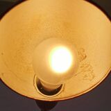 Burgundy flexible casserole lamp, 1960