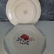 Lot de 6 assiettes plates Digoin Sarreguemines