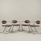 Set of four armchairs – Italian design from the 1970s