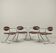 Set of four armchairs – Italian design from the 1970s