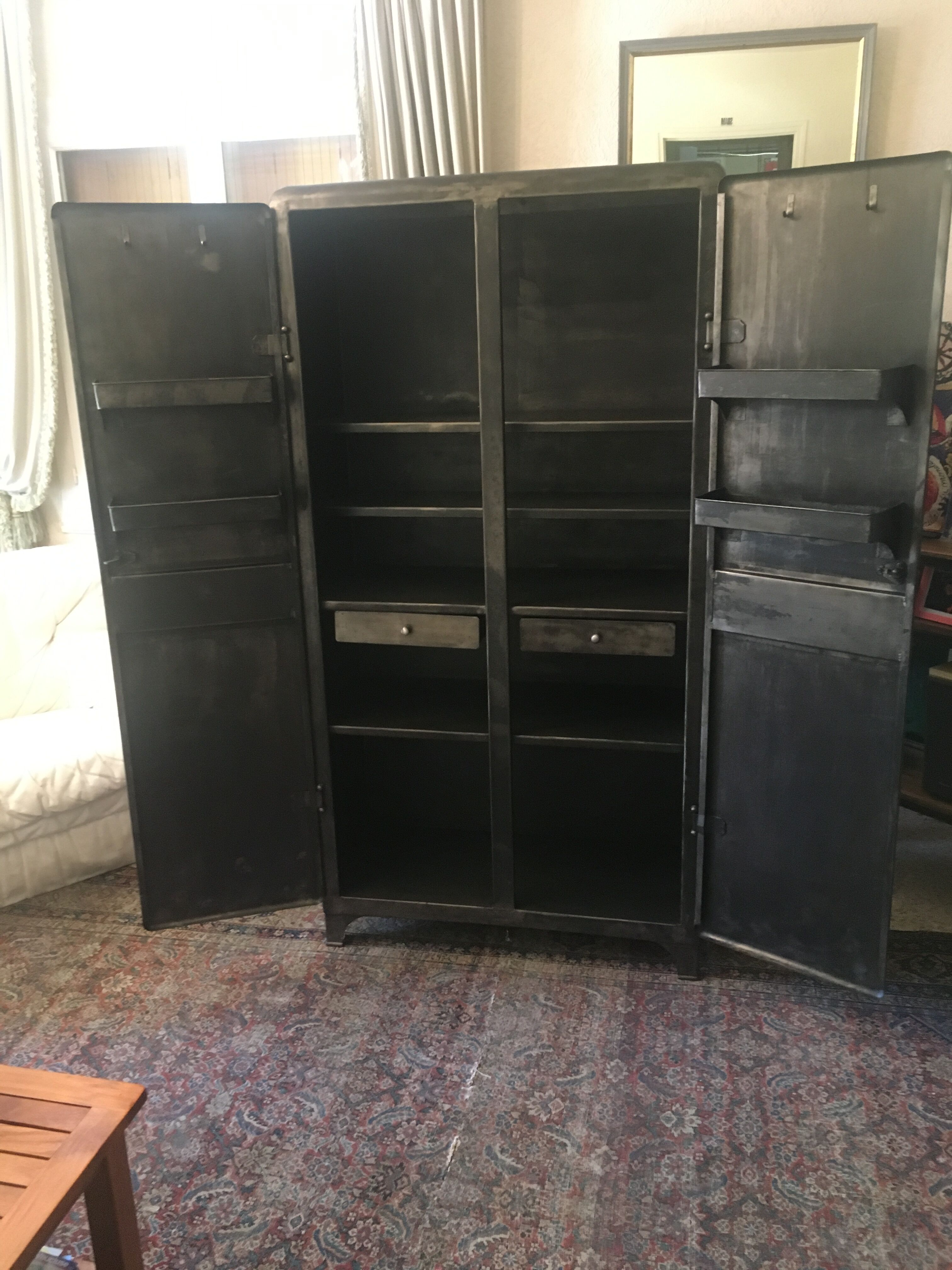 Metal kitchen cabinet from 1950