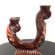 Signed ceramic Vallauris bougeoir