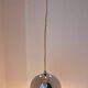 Set of 3 Benny Frandsen modular chrome pendant lights, Denmark 1970/80