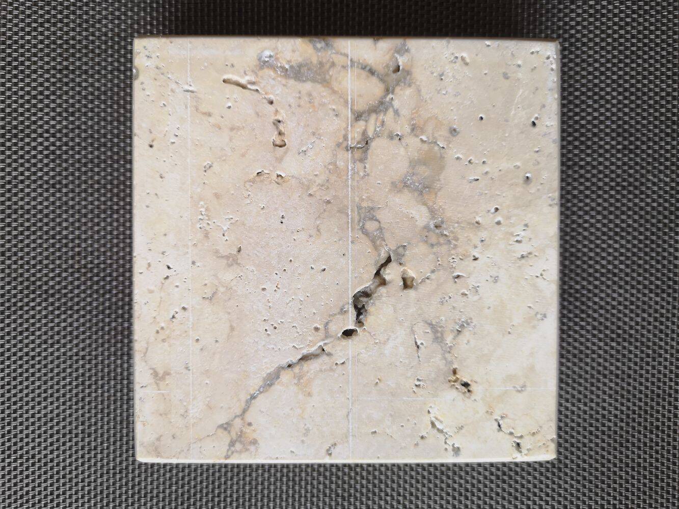 Italian travertine ashtray - 1960s/1970s