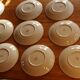 Lot of 10 vintage flat plates from the GIEN factory