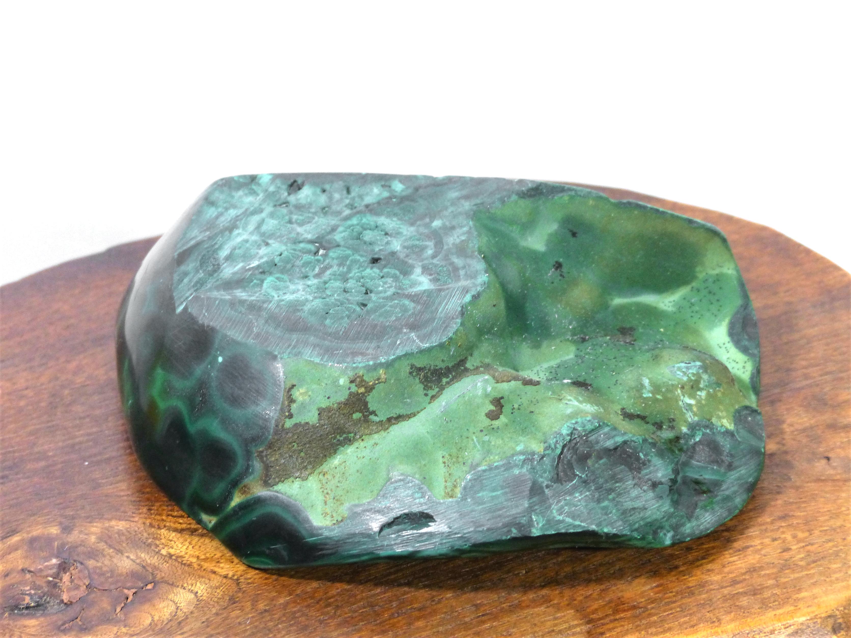 Cendrier en malachite